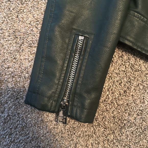 Levi Faux Leather Sherpa Jacket - Picture 3 of 12